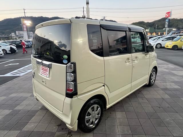 N-BOX G・Lパッケージ 社外ナビ 地デジ バックモニター パワースライドドア ETC スマートキー プッシュスタート アイドリングストップ 格納ミラー ベンチシート 衝突安全ボディー 盗難防止システム Wエアバック ABS(28枚目)