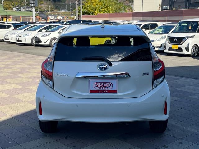 アクア Ｓスタイルブラック　後期モデル　軽減ブレーキ　ナビ　地デジ　Ｂｌｕｅｔｏｏｈ　ドライブレコーダー　スマートキー　プッシュスタート　ＥＴＣ　ＬＥＤライト　レーンキープアシスト　オートマチックハイビーム　社外アルミ　禁煙車（38枚目）