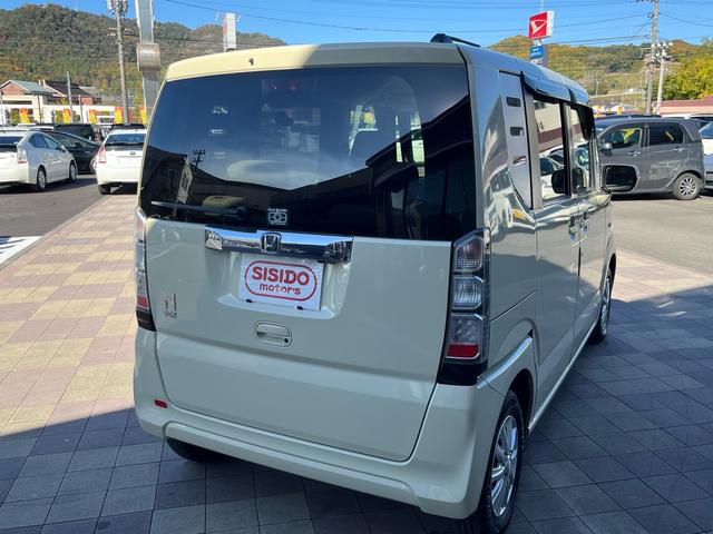 Ｎ－ＢＯＸ Ｇ・Ｌパッケージ　ナビ　地デジ　バックモニター　パワースライドドア　スマートキー　プッシュスタート　ＥＴＣ　社外アルミ　アイドリングストップ　格納ミラー　フォグランプ　横滑り防止　衝突安全ボディー　Ｗエアバック　禁煙車（6枚目）