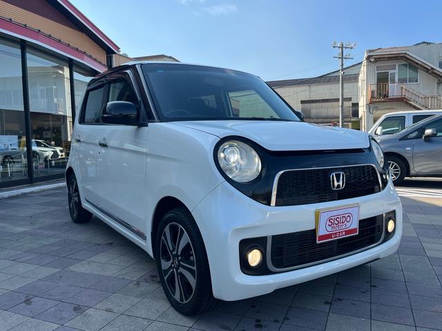 Ｎ－ＯＮＥ プレミアム　ツアラー・Ｌパッケージ　社外ナビ　地デジ　Ｂｌｕｅｔｏｏｈ　バックモニター　スマートキー　ディスチャージライト　フォグランプ　クルーズコントロール　パドルシフトマチック　アイドリングストップ　横滑り防止　純正アルミ　禁煙車（46枚目）