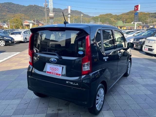 ステラ Ｌ　スマートアシスト　軽減ブレーキ　純正ＣＤステレオ　キーレスエントリー　レーンキープアシスト　オートマチックハイビーム　アイドリングストップ　横滑り防止　ＥＴＣ　格納ミラー　ベンチシート　衝突安全ボディー　ＡＢＳ　禁煙車（6枚目）