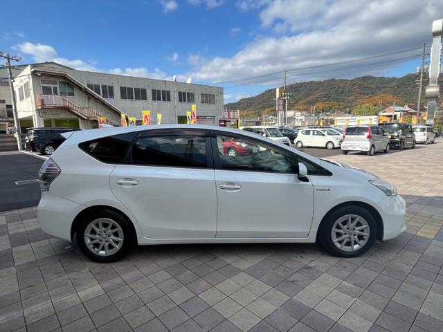 プリウスアルファ Ｓ　ナビ　地デジ　Ｂｌｕｅｔｏｏｈ　バックモニター　スマートキー　プッシュスタート　ＥＴＣ　フォグランプ　格納ミラー　純正アルミ　オートエアコン　衝突安全ボディー　盗難防止システム　Ｗエアバック　禁煙車（26枚目）