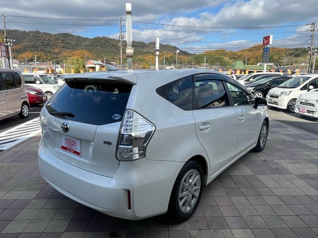 プリウスアルファ Ｓ　ナビ　地デジ　Ｂｌｕｅｔｏｏｈ　バックモニター　スマートキー　プッシュスタート　ＥＴＣ　フォグランプ　格納ミラー　純正アルミ　オートエアコン　衝突安全ボディー　盗難防止システム　Ｗエアバック　禁煙車（27枚目）