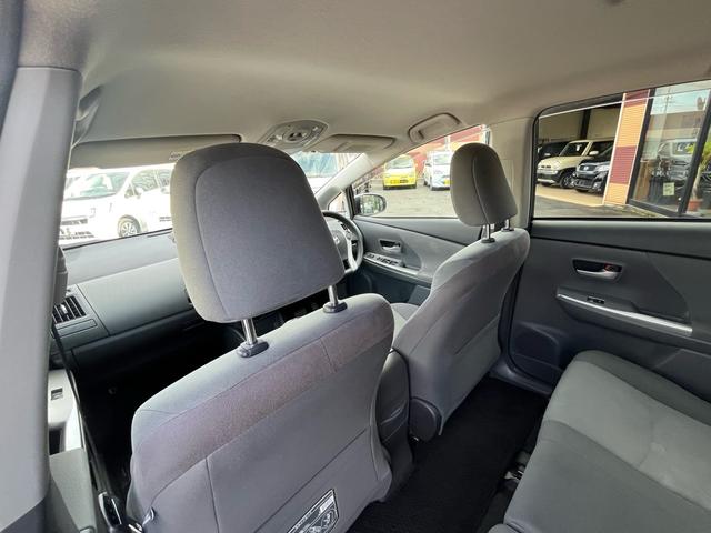 プリウスアルファ Ｓ　ナビ　地デジ　Ｂｌｕｅｔｏｏｈ　バックモニター　スマートキー　プッシュスタート　ＥＴＣ　フォグランプ　格納ミラー　純正アルミ　オートエアコン　衝突安全ボディー　盗難防止システム　Ｗエアバック　禁煙車（36枚目）