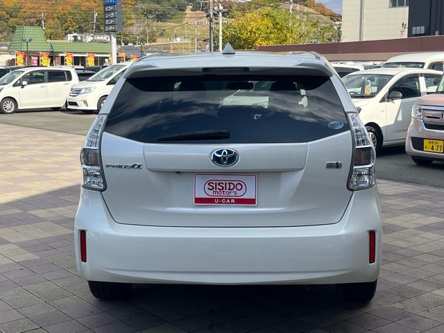 プリウスアルファ Ｓ　ナビ　地デジ　Ｂｌｕｅｔｏｏｈ　バックモニター　スマートキー　プッシュスタート　ＥＴＣ　フォグランプ　格納ミラー　純正アルミ　オートエアコン　衝突安全ボディー　盗難防止システム　Ｗエアバック　禁煙車（39枚目）