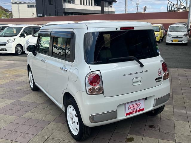 アルトラパンショコラ Ｘ　社外ナビ　地デジ　Ｂｌｕｅｔｏｏｈ　バックモニター　スマートキー　プッシュスタート　専用シート　ディスチャージライト　アイドリングストップ　ＥＴＣ　格納ミラー　純正アルミ　Ｗエアバック　ＡＢＳ　禁煙車（30枚目）