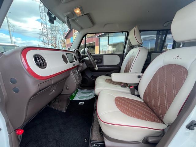 アルトラパンショコラ Ｘ　社外ナビ　地デジ　Ｂｌｕｅｔｏｏｈ　バックモニター　スマートキー　プッシュスタート　専用シート　ディスチャージライト　アイドリングストップ　ＥＴＣ　格納ミラー　純正アルミ　Ｗエアバック　ＡＢＳ　禁煙車（33枚目）