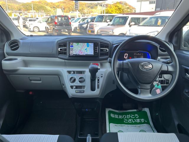 ミライース X リミテッドSAIII 軽減ブレーキ ナビ 地デジ Bluetooh バックモニター ETC LEDライト キーレスエントリー クリアランスソナー レーンキープアシスト オートマチックハイビーム 格納ミラー ABS 禁煙車(8枚目)