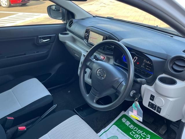 ミライース X リミテッドSAIII 軽減ブレーキ ナビ 地デジ Bluetooh バックモニター ETC LEDライト キーレスエントリー クリアランスソナー レーンキープアシスト オートマチックハイビーム 格納ミラー ABS 禁煙車(7枚目)