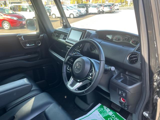 N-BOXカスタム G・Lターボホンダセンシング 軽減ブレーキ ナビ 地デジ Bluetooh バックモニター 両側パワースライドドア ETC アダプティブクルーズコントロール レーンキープアシスト 純正アルミ パドルシフトマチック ABS 禁煙車(7枚目)