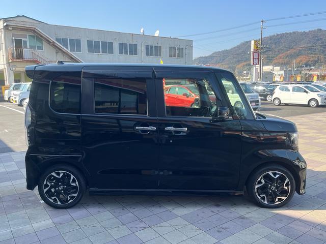 N-BOXカスタム G・Lターボホンダセンシング 軽減ブレーキ ナビ 地デジ Bluetooh バックモニター 両側パワースライドドア ETC アダプティブクルーズコントロール レーンキープアシスト 純正アルミ パドルシフトマチック ABS 禁煙車(27枚目)