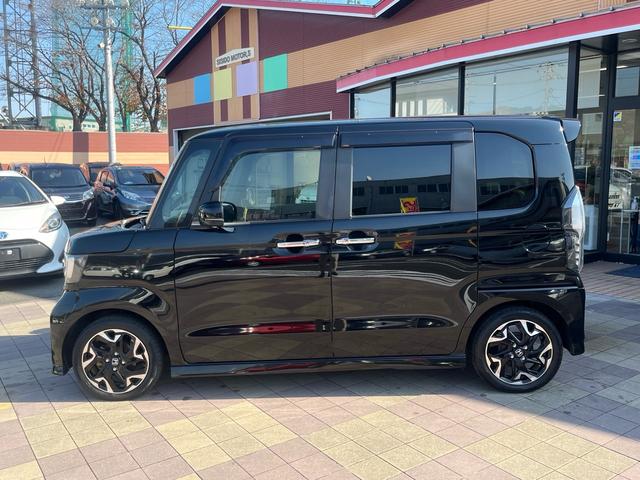 N-BOXカスタム G・Lターボホンダセンシング 軽減ブレーキ ナビ 地デジ Bluetooh バックモニター 両側パワースライドドア ETC アダプティブクルーズコントロール レーンキープアシスト 純正アルミ パドルシフトマチック ABS 禁煙車(32枚目)