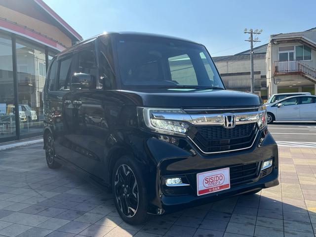 N-BOXカスタム G・Lターボホンダセンシング 軽減ブレーキ ナビ 地デジ Bluetooh バックモニター 両側パワースライドドア ETC アダプティブクルーズコントロール レーンキープアシスト 純正アルミ パドルシフトマチック ABS 禁煙車(47枚目)