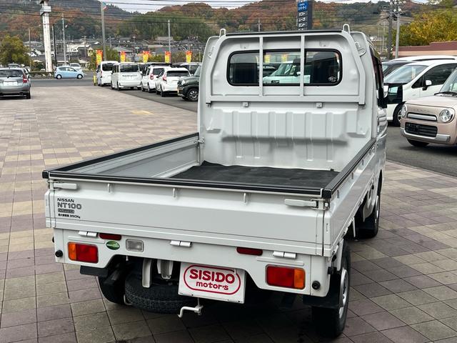ＮＴ１００クリッパートラック ＤＸ　エアコン　パワステ　３方開　Ｗエアバック　ＡＢＳ　スペアタイヤ　ヘッドライトレべライザー　禁煙車（6枚目）