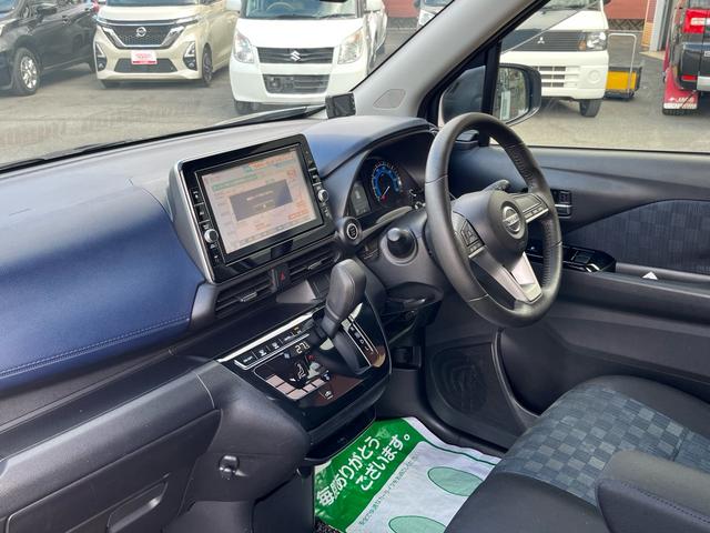 デイズ ハイウェイスター　Ｘ　軽減ブレーキ　９インチナビ　地デジ　Ｂｌｕｅｔｏｏｈ　アラウンドモニター　ドライブレコーダー　ＥＴＣ　スマートキー　ＬＥＤライト　フォグランプ　レーンキープアシスト　純正アルミ　Ｗエアバック　禁煙車（32枚目）