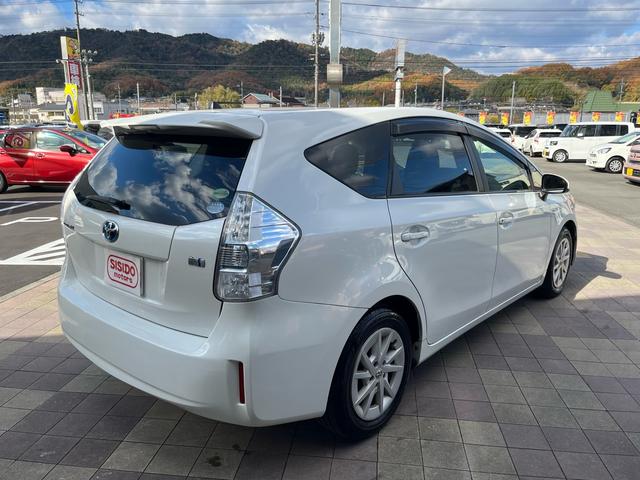 プリウスアルファ S 純正ナビ 地デジ バックモニター スマートキー プッシュスタート LEDライト フォグランプ オートエアコン ETC 格納ミラー 純正アルミ 衝突安全ボディー 盗難防止システム Wエアバック 禁煙車(28枚目)