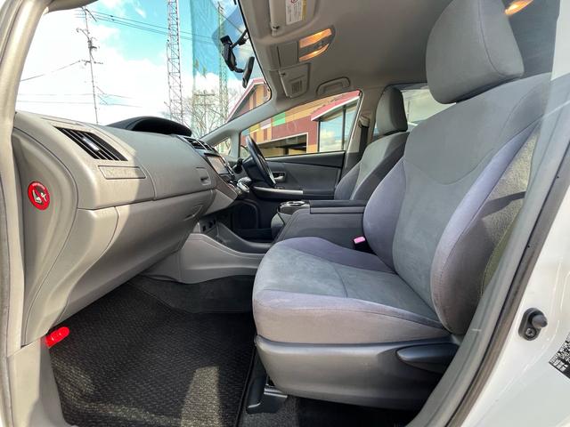 プリウスアルファ S 純正ナビ 地デジ バックモニター スマートキー プッシュスタート LEDライト フォグランプ オートエアコン ETC 格納ミラー 純正アルミ 衝突安全ボディー 盗難防止システム Wエアバック 禁煙車(36枚目)