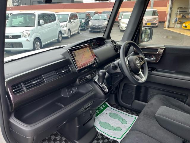 Ｎ－ＢＯＸカスタム Ｇ・Ｌホンダセンシング　軽減ブレーキ　純正８インチナビ　地デジ　Ｂｌｕｅｔｏｏｈ　バックモニター　両側パワースライドドア　ドライブレコーダー　ＥＴＣ　ＬＥＤライト　アダプティブクルーズコントロール　純正アルミ　ＡＢＳ　禁煙車（38枚目）