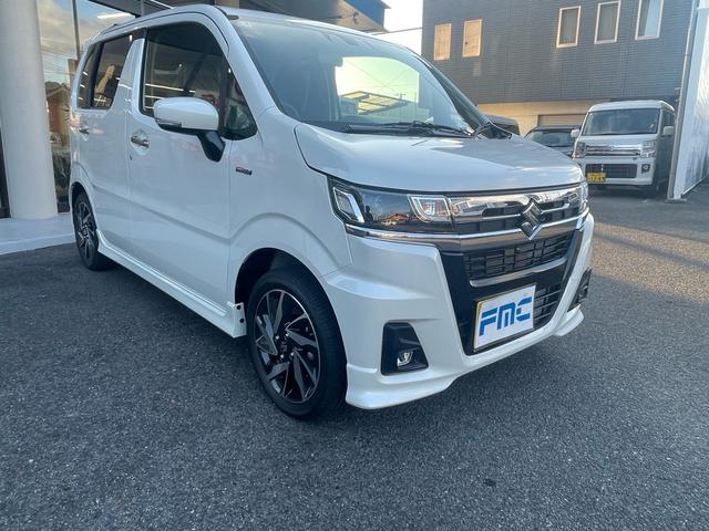 ワゴンＲカスタムＺ ハイブリッドＺＸ　ハイブリッドＺＸ・アップグレードパッケージ・未使用車・デュアルカメラブレーキ・スマートキー・１５インチアルミホイール・ＬＥＤヘッドライト（2枚目）