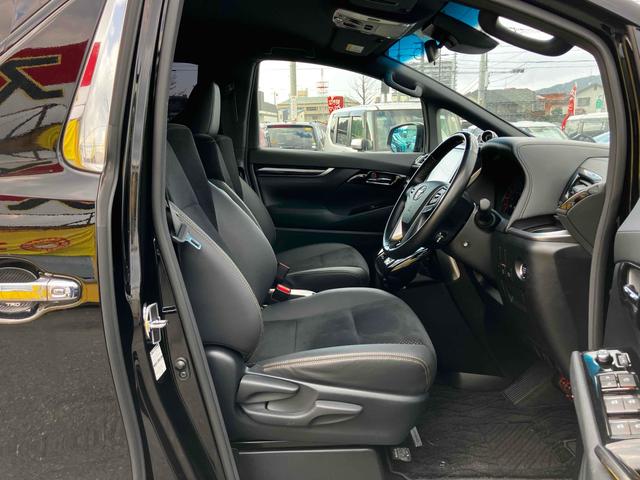 アルファード 2.5S タイプゴールド 7人乗り モデリスタエアロ 衝突被害軽減システム レーンアシスト 両側電動スライドドア ETC2.0 ナビ バックカメラ フルセグTV Bluetooth コーナーセンサー LEDヘッドライト AW(28枚目)