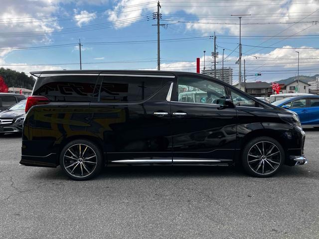 アルファード 2.5S タイプゴールド 7人乗り モデリスタエアロ 衝突被害軽減システム レーンアシスト 両側電動スライドドア ETC2.0 ナビ バックカメラ フルセグTV Bluetooth コーナーセンサー LEDヘッドライト AW(45枚目)