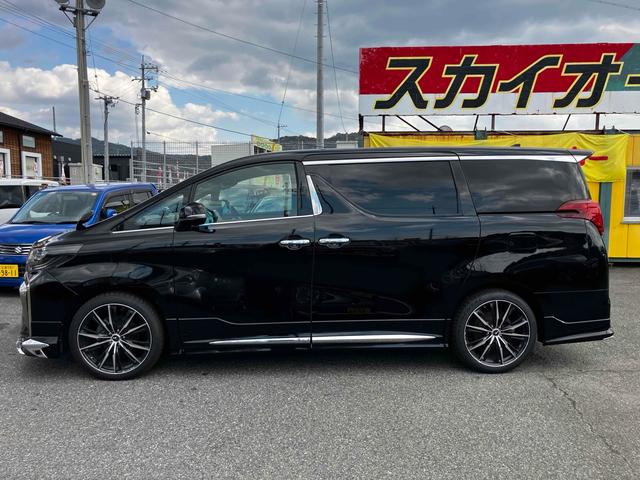 アルファード 2.5S タイプゴールド 7人乗り モデリスタエアロ 衝突被害軽減システム レーンアシスト 両側電動スライドドア ETC2.0 ナビ バックカメラ フルセグTV Bluetooth コーナーセンサー LEDヘッドライト AW(46枚目)