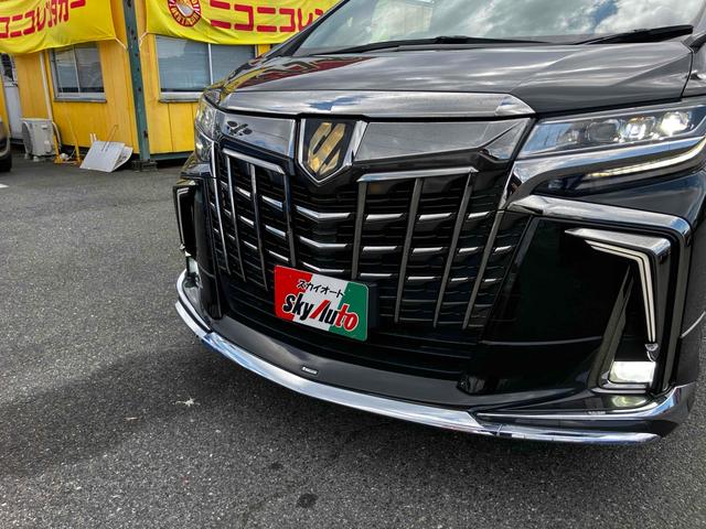 アルファード 2.5S タイプゴールド 7人乗り モデリスタエアロ 衝突被害軽減システム レーンアシスト 両側電動スライドドア ETC2.0 ナビ バックカメラ フルセグTV Bluetooth コーナーセンサー LEDヘッドライト AW(50枚目)