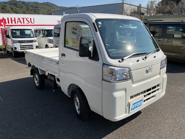 ハイゼットトラック スタンダードＳＡＩＩＩｔ　２ＷＤ　ＣＶＴ　衝突被害軽減ブレーキ　　アイドリングストップ　エアコン　パワステ　オートライト　オートハイビーム　純正ラジオ（4枚目）
