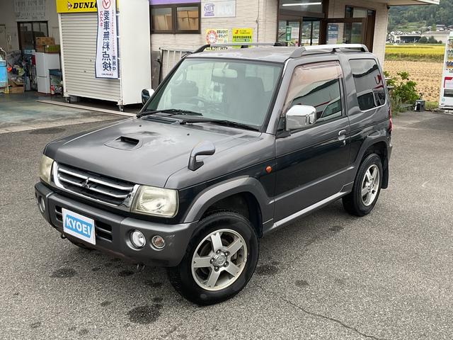 パジェロミニ リミテッドエディションＶＲ　４速ＡＴ　ターボ　切替式４ＷＤ　キーレスエントリー　背面タイヤ　エアコン　パワーステアリング　パワーウィンドウ　ＡＢＳ　衝突安全ボディ　純正アルミ　Ｗエアバッグ（2枚目）