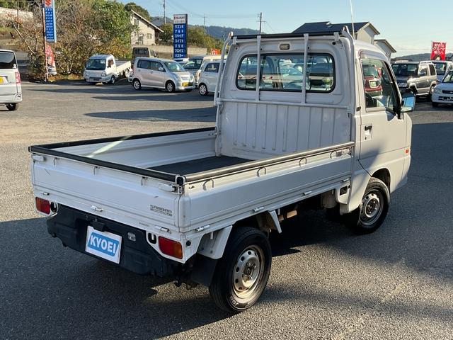 サンバートラック TC 4WD 5速MT エアコン パワーステアリング Wエアバッグ 三方開(9枚目)