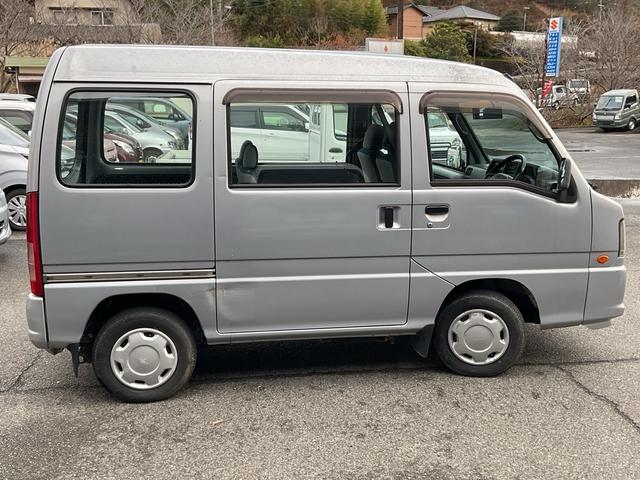 サンバーバン ディアス　２ＷＤ　５速ＭＴ　ＥＴＣ　エアコン　パワーステアリング　前席パワーウィンドウ　運転席エアバッグ　助手席エアバッグ　両側スライドドア（8枚目）