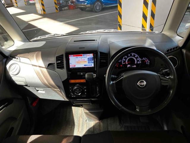 ルークス ハイウェイスターターボ　前後ドライブレコーダー　両側電動スライドドア　ＥＴＣ　ナビ　フルセグＴＶ　Ｂｌｕｅｔｏｏｔｈ　ＣＤ　ＤＶＤ　ＨＩＤヘッドライト　スマートキー　電動格納ミラー　ＡＷ１４インチ（4枚目）