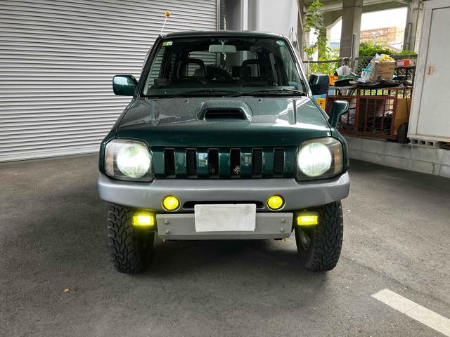 ジムニー ランドベンチャー　４ＷＤ　ターボ　５ＭＴ　リフトアップ　アピオマフラー　ワンオフヒッチメンバー　ドラレコ　ＥＴＣ　ナビ　バックカメラ　フルセグＴＶ　Ｂｌｕｅｔｏｏｔｈ　ＣＤ　ＤＶＤ　ＬＥＤヘッドライト　アルミホイール（34枚目）