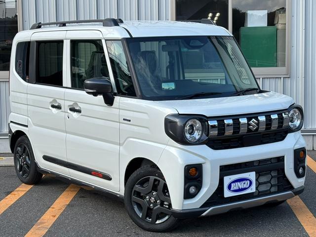 スペーシアギア ハイブリッドＸＺ　ターボ　純正９インチナビ　全方位モニター　Ｃａｒｐｌａｙ　ＴＶ　Ｂｌｕｅｔｏｏｔｈ（3枚目）