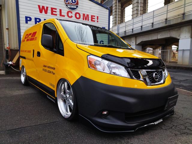 日産 NV200バネットワゴン ACCUAIR電子制御4独 日産 NV200バネットワゴン ACCUAIR電子制御4独