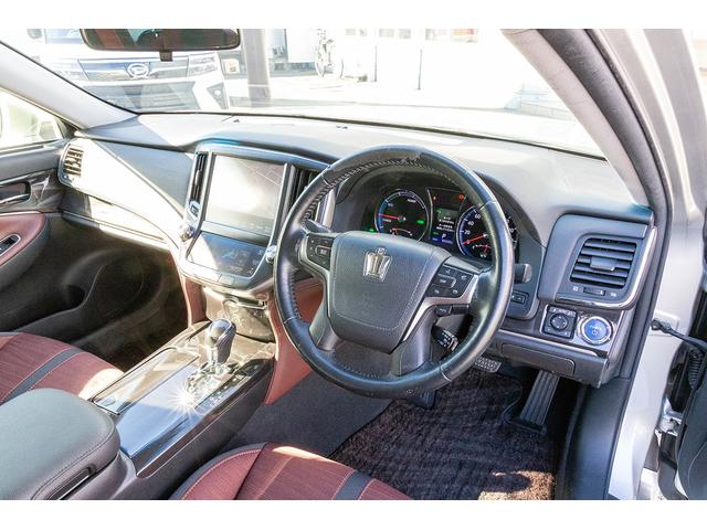 クラウンハイブリッド アスリートS ナビ・TVバックカメラ(10枚目)