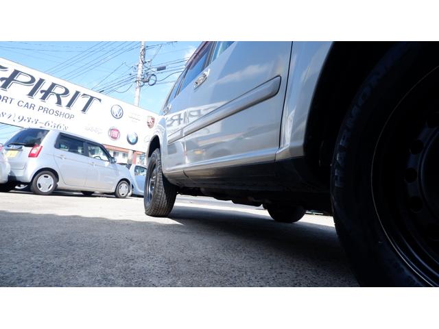 エクストレイル Ｘ　日産ＵＳスチール艶消しブラック１６Ｒホイール　ナビ／ＴＶ　ＤＶＤ　ＣＤ　カプロンレザーシート　禁煙車　車庫保管車両　キーレスエントリー　電動格納ミラー　ＡＴ　衝突安全ボディ　ＡＢＳ　ＥＳＣ　エアコン（10枚目）