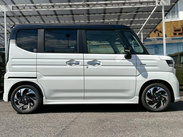 スペーシアカスタム ハイブリッドXSターボ 両側電動スライドドア クリアランスソナー オートクルーズコントロール レーンアシスト 衝突被害軽減システム オートライト LEDヘッドランプ スマートキー アイドリングストップ 電動格納ミラー(14枚目)
