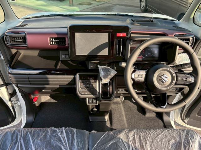 スペーシアカスタム ハイブリッドXSターボ 届出済未使用車 ヘッドアップディスプレイ 両側電動スライドドア シートヒーター サーキュレーター 電動パーキング スズキセーフティーサポート LEDヘッドライト 禁煙車 クリアランスソナー ターボ(34枚目)