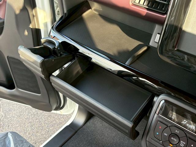 スペーシアカスタム ハイブリッドXSターボ 届出済未使用車 ヘッドアップディスプレイ 両側電動スライドドア シートヒーター サーキュレーター 電動パーキング スズキセーフティーサポート LEDヘッドライト 禁煙車 クリアランスソナー ターボ(47枚目)