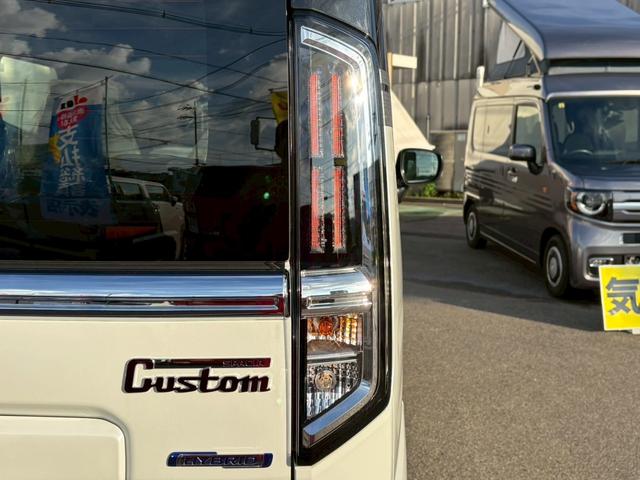 スペーシアカスタム ハイブリッドXSターボ 届出済未使用車 ヘッドアップディスプレイ 両側電動スライドドア シートヒーター サーキュレーター 電動パーキング スズキセーフティーサポート LEDヘッドライト 禁煙車 クリアランスソナー ターボ(62枚目)