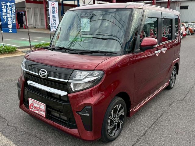 タント カスタムＸ　両側電動スライドドア、Ｂｌｕｅｔｏｏｔｈ接続、フルセグ、ＥＴＣ、ロングスライドシート、ＳＤナビ、バックカメラ、クリアランスナー、ＬＥＤヘッドランプ、オートマチックハイビーム、スマートキー、ＣＤ、ＤＶＤ（9枚目）