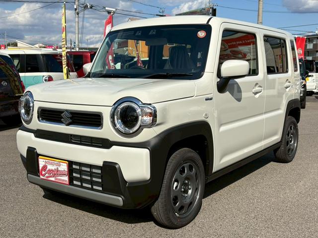 ハスラー ハイブリッドG 届出済未使用車 スズキセーフティーサポート アダプティブクルーズコントロール オートマチックハイビーム シートヒーター LEDヘッドライト スマートキー 車線逸脱抑制機能 クリアランスソナー(8枚目)