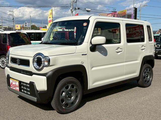 ハスラー ハイブリッドG 届出済未使用車 スズキセーフティーサポート アダプティブクルーズコントロール オートマチックハイビーム シートヒーター LEDヘッドライト スマートキー 車線逸脱抑制機能 クリアランスソナー(9枚目)