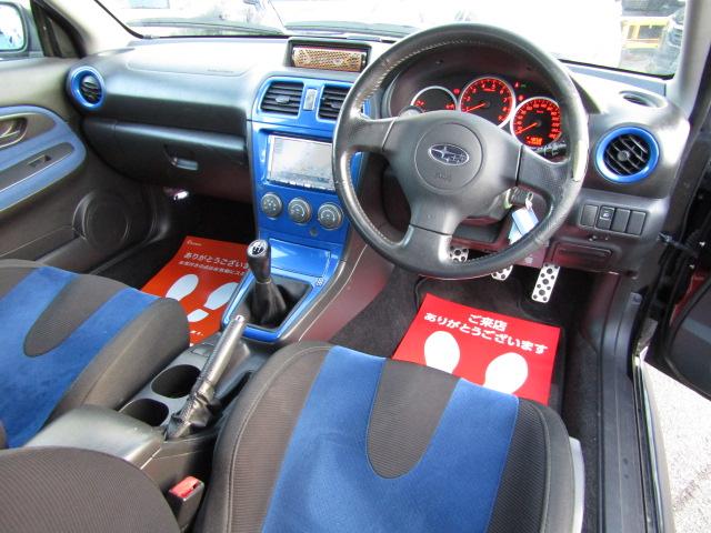 インプレッサ ＷＲＸ　ＷＲＸ（５名）　新品スパルコ１８インチ　新品タイヤ４本　ＳＴｉマフラー　カーボン調エアロスポイラーＦ／Ｓ／Ｒ　大型リヤスポイラー　社外イモビライザーセキュリティ（14枚目）