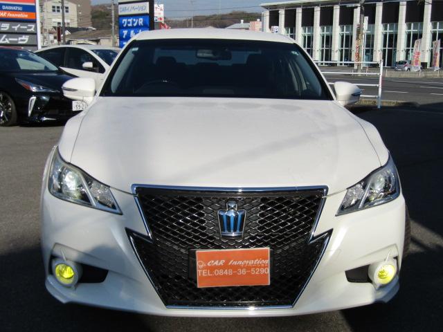 クラウンハイブリッド アスリートＳ　新品コンビハンドル　内装ブラック　パワーシート　Ｂｌｕｅｔｏｏｔｈ　Ｂカメラ　ＥＴＣ　イエローフォグに交換　ドアカーテシＬＥＤ（2枚目）