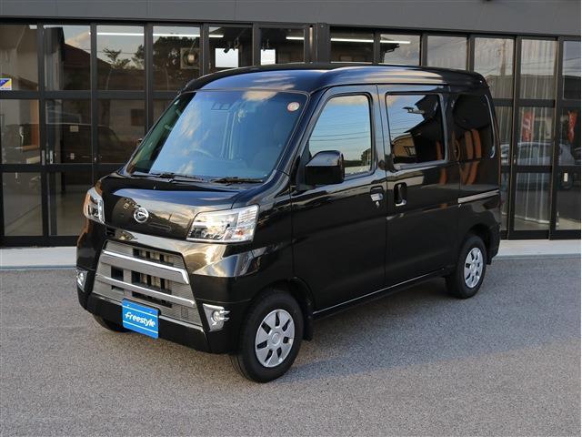 ハイゼットカーゴ クルーズターボＳＡＩＩＩ　社外ナビ　バックカメラ　ＥＴＣ　キーレス　電動格納ドアミラー　コーナーセンサー（リア）　衝突軽減ブレーキ　パワーウィンドウ　エアバッグ　パワーステアリング（2枚目）