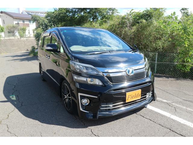 ヴェルファイア ２．４Ｚ　ゴールデンアイズ　サンルーフ　１９インチアルミ　両側パワースライドドア　ローダウン　アルパインナビ　ＴＶ　Ｂｌｕｅｔｏｏｔｈ　バックカメラ　ＥＴＣ　ウッドコンビハンドル（8枚目）