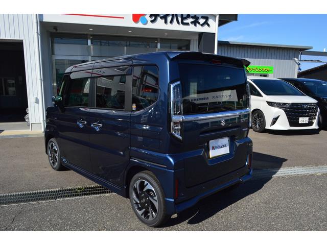 スペーシアカスタム ハイブリッドＸＳ　４ＷＤ　届出済未使用車　両側電動スライドドア　スマートキー　保証１か月又３０００ｋｍ（9枚目）