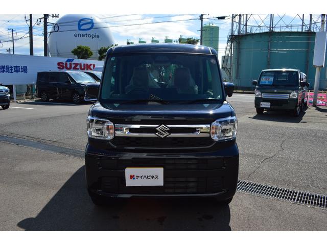 スペーシア ハイブリッドX 4WD 届出済未使用車 両側電動スライドドア スマートキー(3枚目)